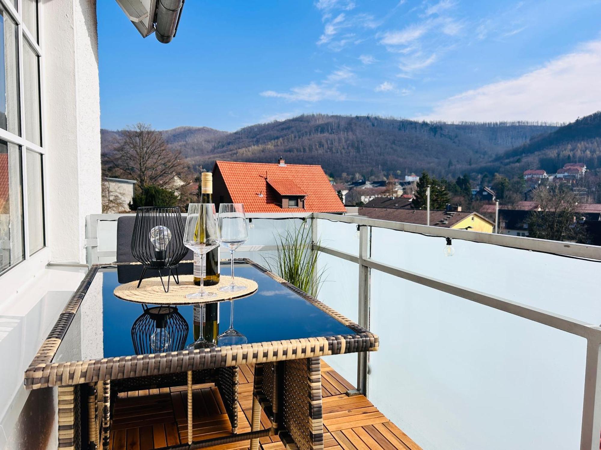 Harzburgliving Wohnung Goethe'S Ausblick Бад Харцбург Екстериор снимка